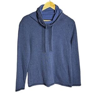 🔴5 for $40 SALE !
Toad&Co. Blue Black Striped Cowl Neck Long Sleeve Sweatshirt S